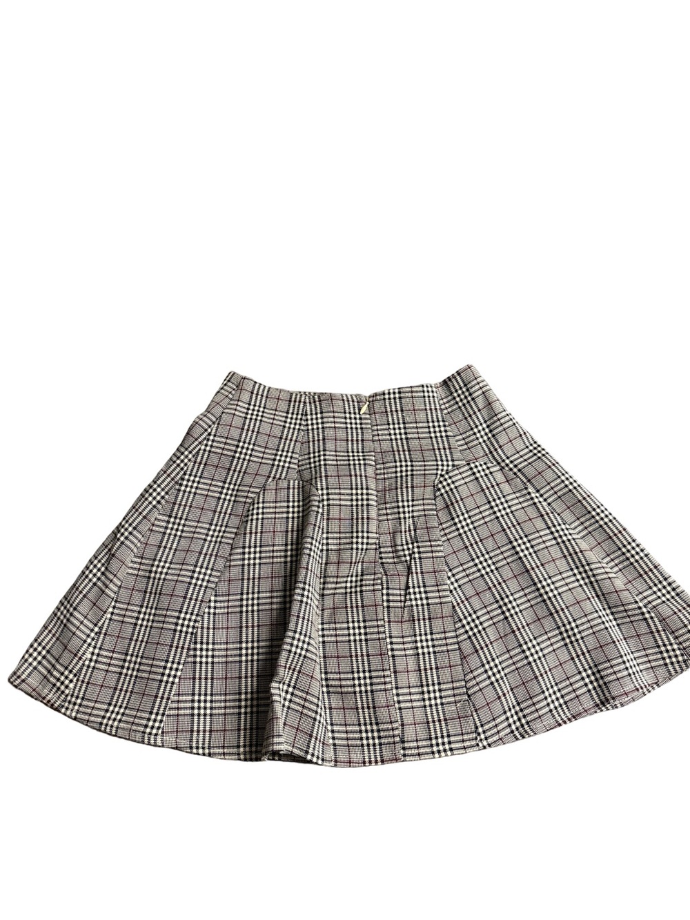 Princess Polly Plaid Pleated Mini Skirt in Beige and Pink - Picture 4 of 5